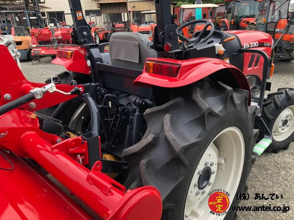 極上中古】 ヤンマー トラクター EG330 180時間 30馬力 30馬力