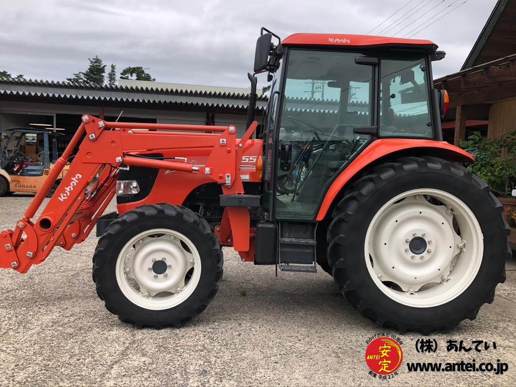 大型65馬力クボタトラクターmz655フロントローダー付き 中古農機具専門店 株 あんてい 大型65馬力クボタトラクターmz655フロントローダー付き 中古農機具専門店 株 あんてい