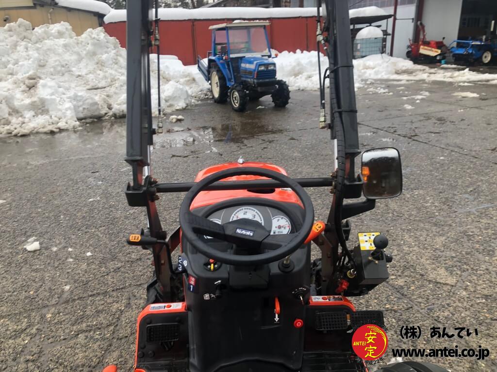 クボタ トラクター GL35 フロント ローダー ラッセル 除雪機
