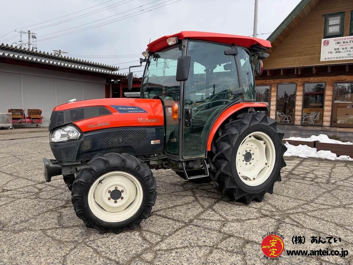 53馬力クボタトラクターKL53ZHついに登場、待望のサイズのトラクター