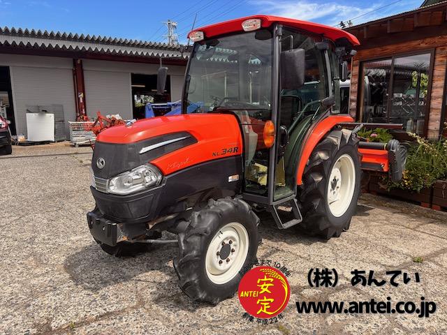 34馬力クボタトラクターKL34R ハイスピード ロータリー付 ⚙ 中古