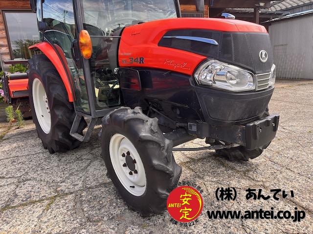 34馬力クボタトラクターKL34R ハイスピード ロータリー付 ⚙ 中古