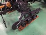 新型34馬力クボタパワクロトラクターKL34R純正ロータリーRL190Rです