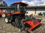 新型34馬力クボタパワクロトラクターKL34R純正ロータリーRL190Rです