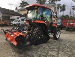 新型34馬力クボタパワクロトラクターKL34R純正ロータリーRL190Rです