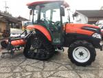 新型34馬力クボタパワクロトラクターKL34R純正ロータリーRL190Rです