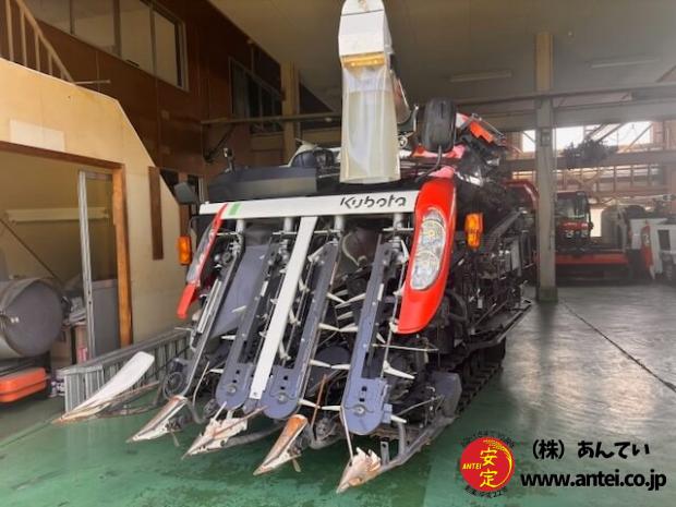 4条刈り70馬力 クボタコンバインER470 モンロー付き デバイダー付 整備済み