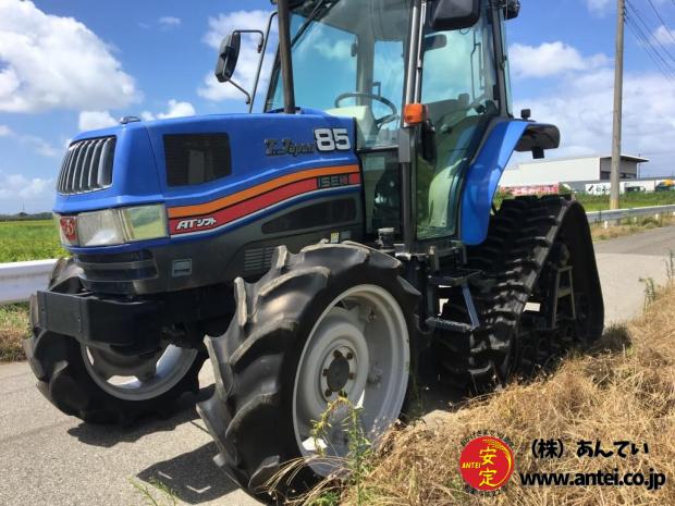 即決優先T.JapanイセキセミクローラトラクターTJ85足新品です