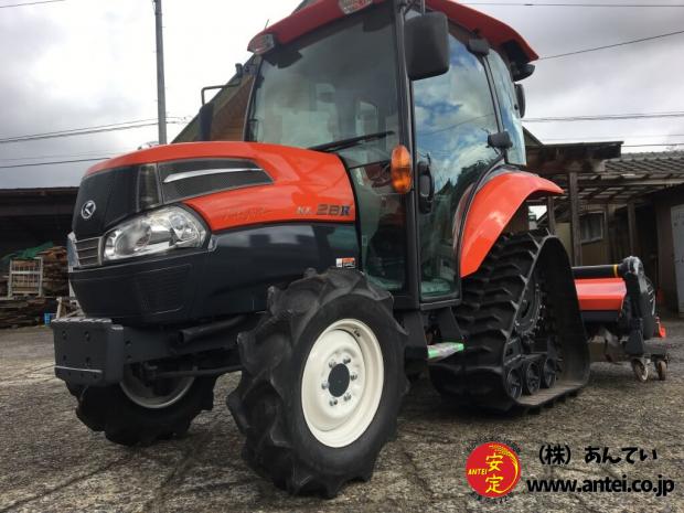 新型パワクロ28馬力クボタトラクターKL28R整備済みです。