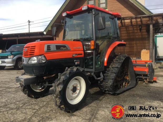 41馬力クボタパワクロトラクターKL410PC純正ロータリーRM2001K