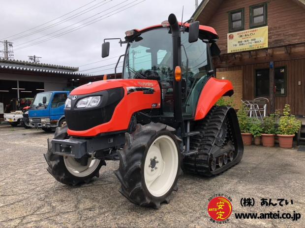 新型65馬力クボタパワクロトラクターMR65使用期間短です。