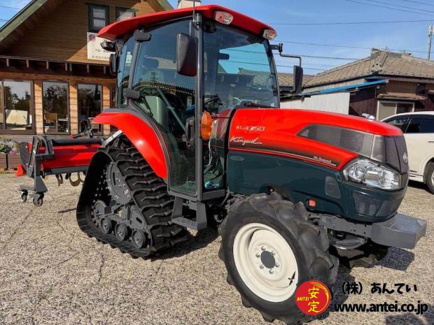 43馬力安心整備済みクボタトラクターKL4350Hパワクロです。