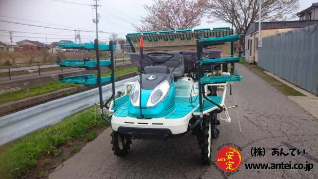クボタ中古田植機 NSU65 6条植え ⚙ 中古農機具専門店 - (株) あんてい