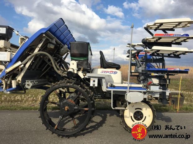 すごいフル装備8条植ヰセキ田植機NP80Dディーゼル直播機セット付き