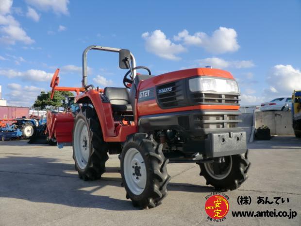 トラクター クボタGT21 4駆 21馬力 ⚙ 中古農機具専門店 - (株) あんてい