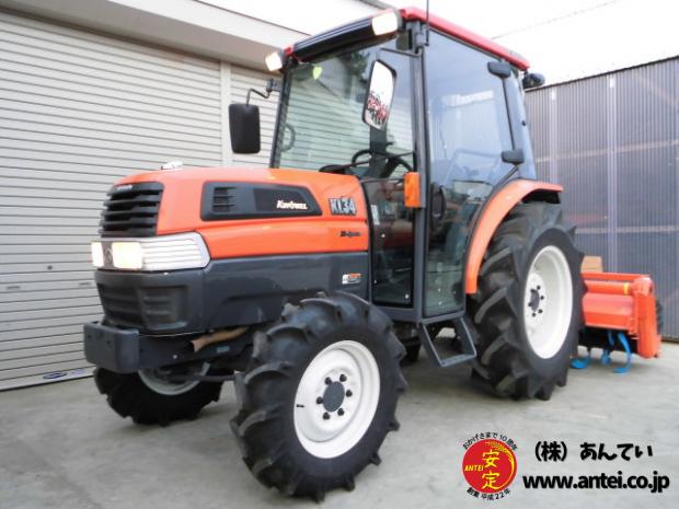 トラクター クボタ KL34 4駆 34馬力 ハイスピード キャビン付き