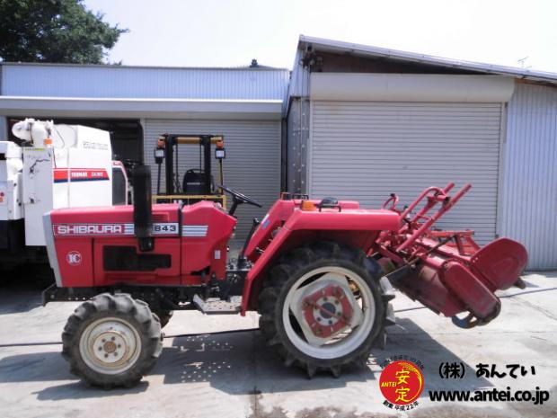 トラクター シバウラ SD1843 4駆 18馬力 現状渡し ⚙ 中古農機具専門店