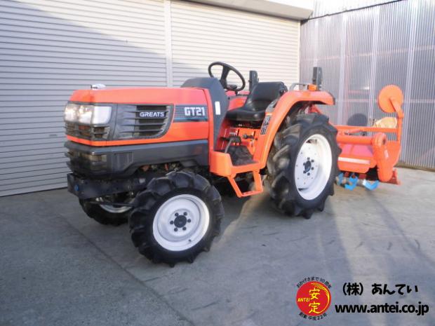 トラクター クボタ GT21 4駆 21馬力 311時間