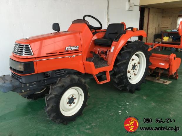 クボタトラクターX20 大事に使ってた495時間です。 ⚙ 中古農機具
