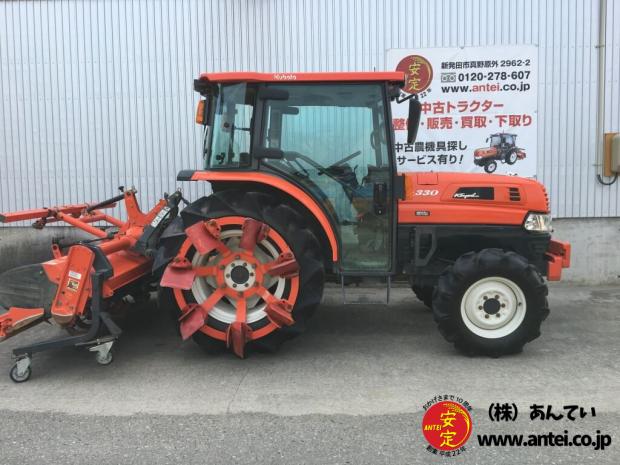 大排気量1647ccクボタトラクターKL330値段が高いけど商談できます