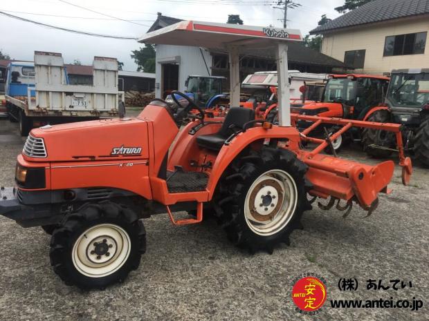 20馬力クボタトラクターX20やす価格です。 ⚙ 中古農機具専門店 - (株