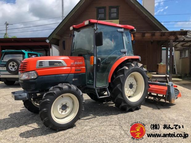 50馬力すべてのホイルクボタトラクターKL500Hハイスピード付き。