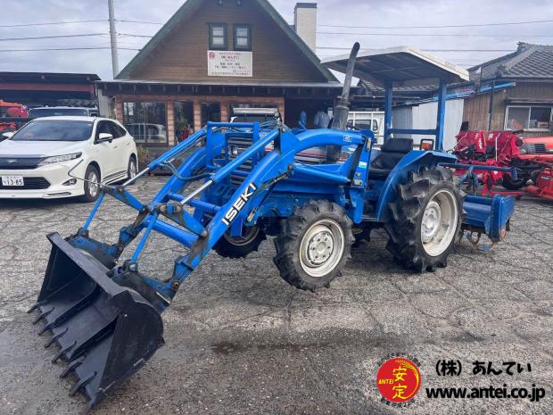 中古　23馬力イセキトラクターTL2300 　フロントローダー付