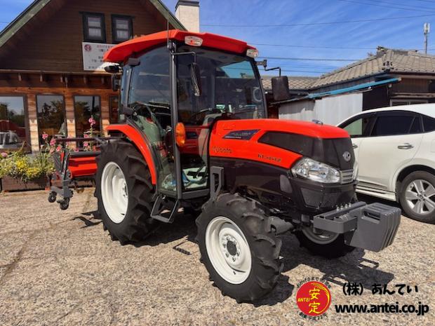 中古44馬力クボタトラクターKL44Zハイスピード。整備済み。