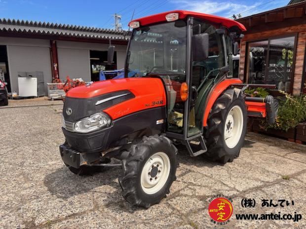 34馬力クボタトラクターKL34R ハイスピード　ロータリー付